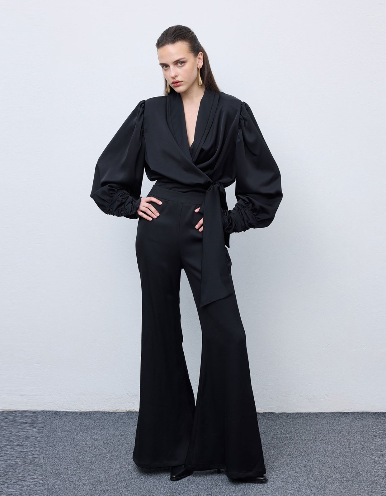 Ciel Concept Total black pants