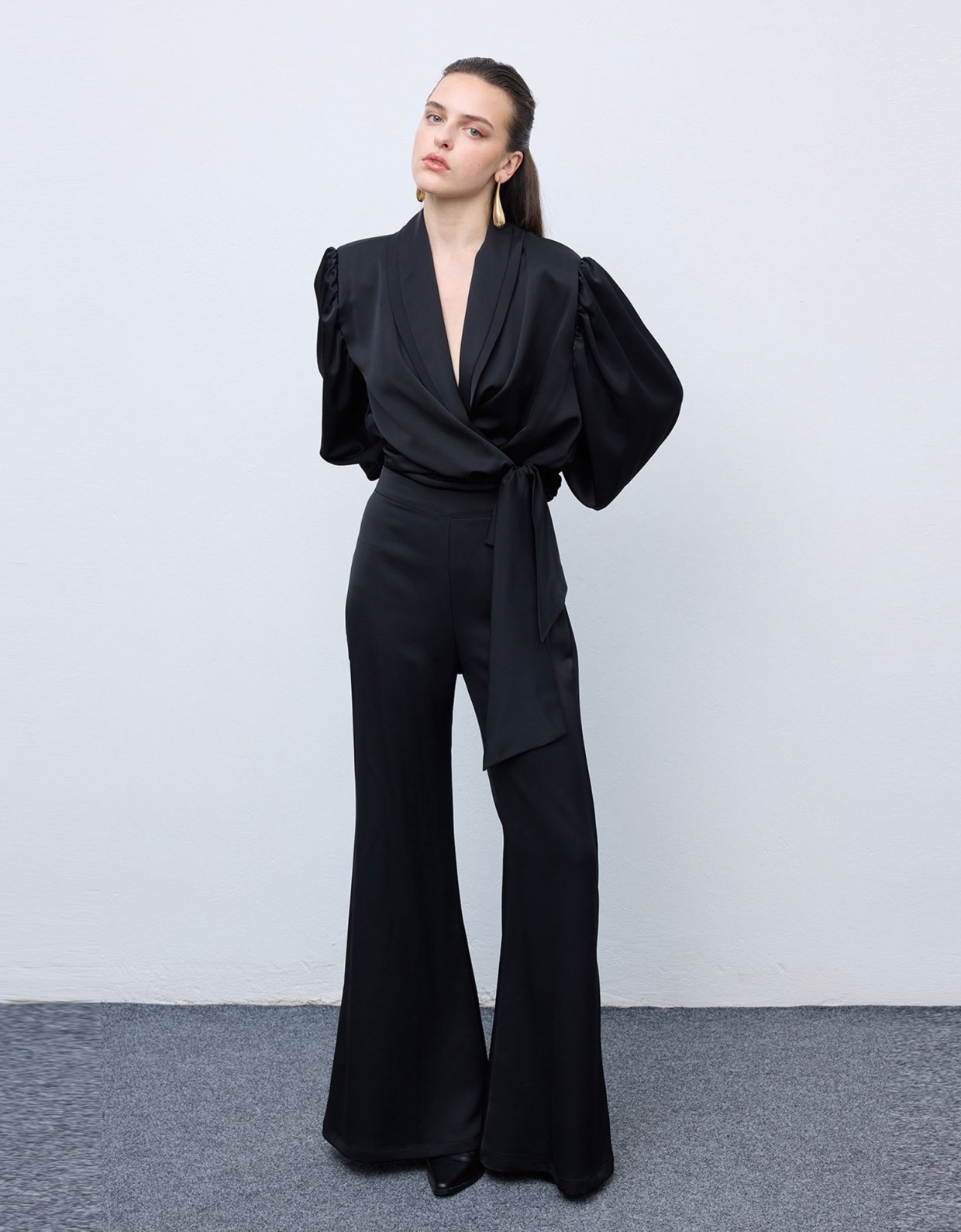 Ciel Concept Total black pants