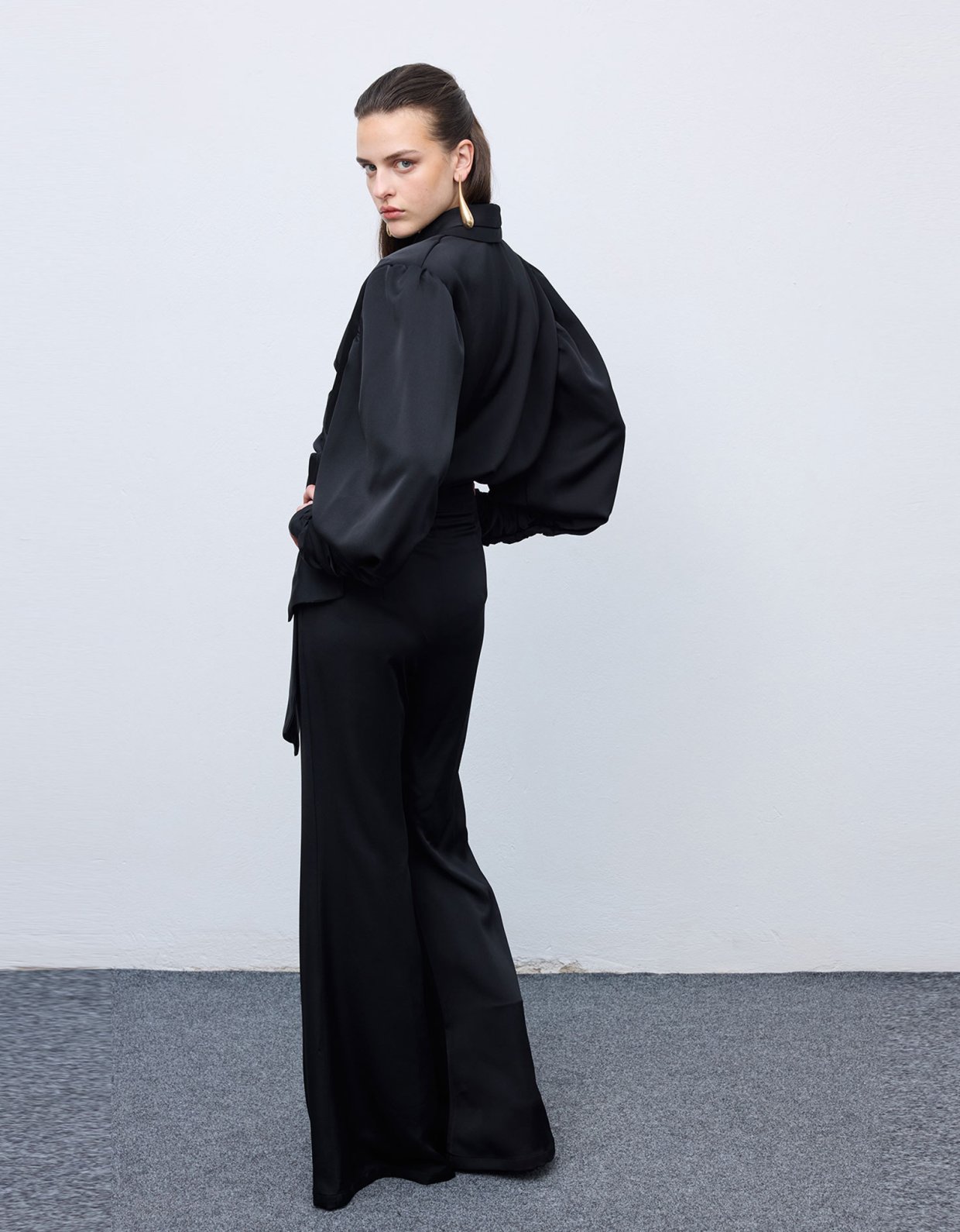 Ciel Concept Total black pants