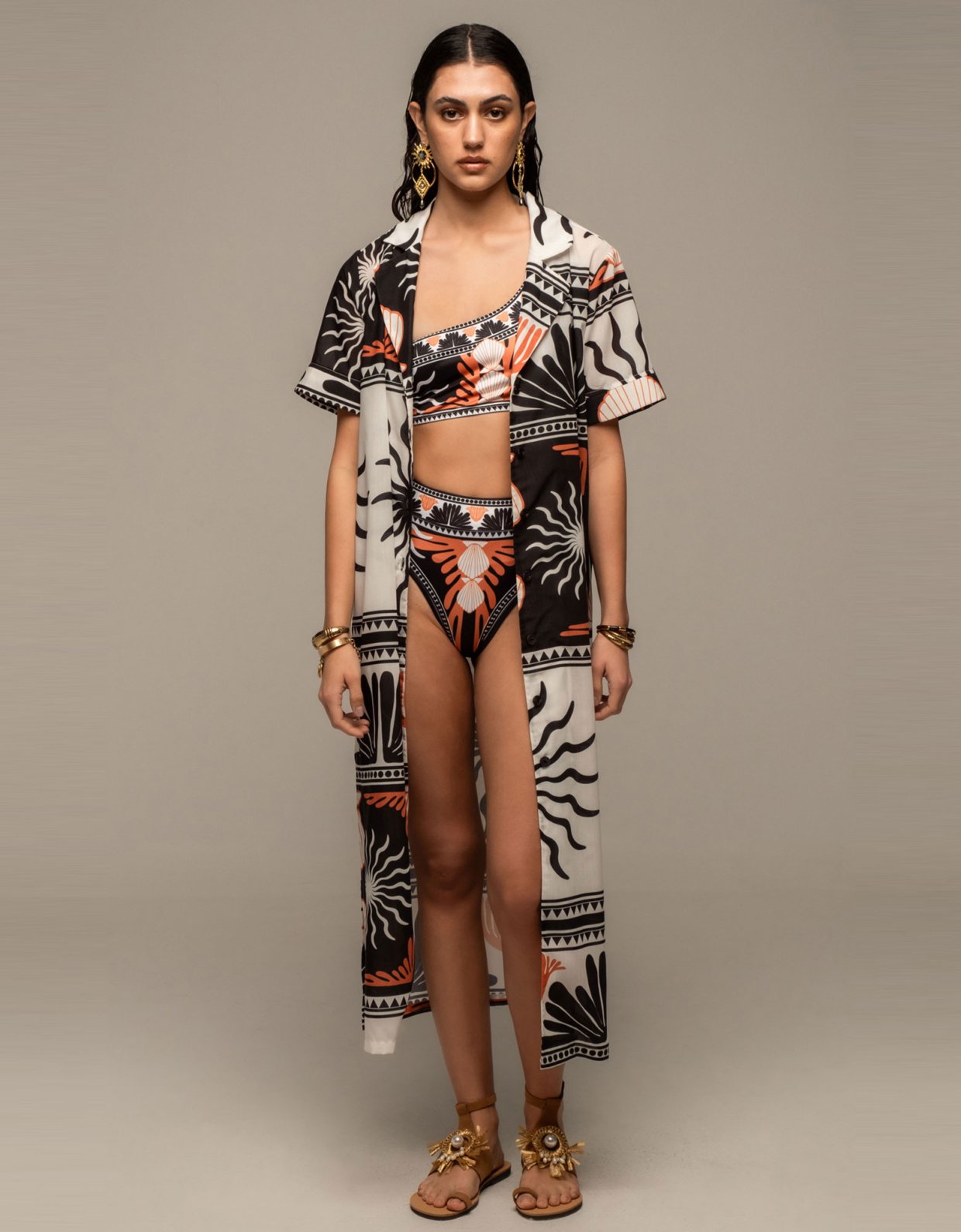 Peace and Chaos Tranquility bikini