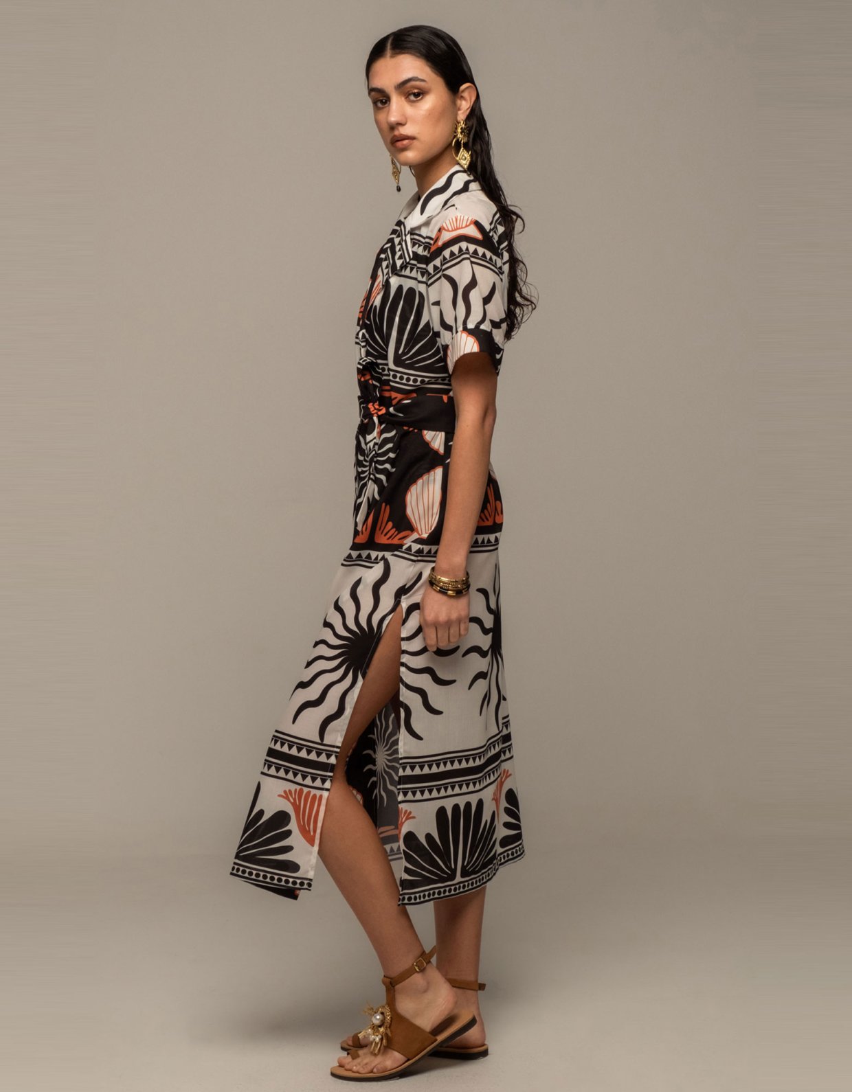 Peace and Chaos Tranquility kimono