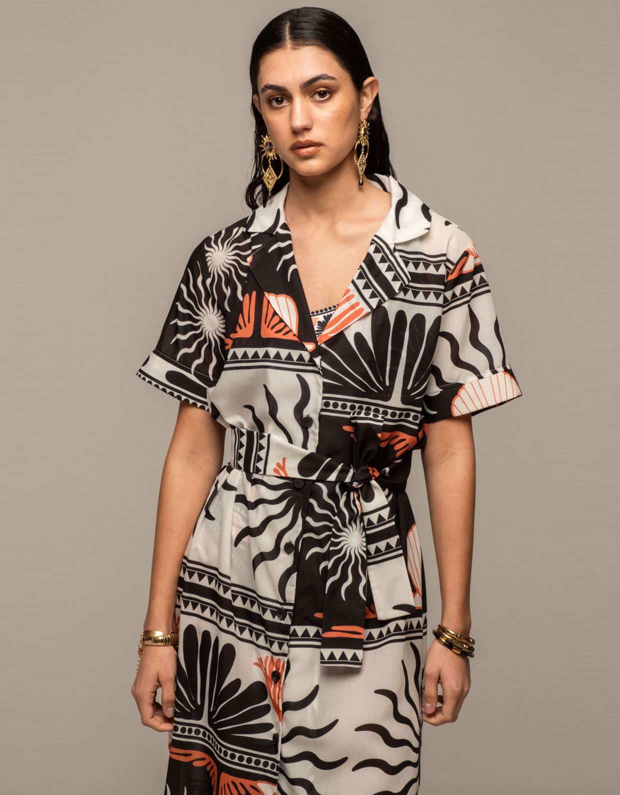 Peace and Chaos Tranquility kimono