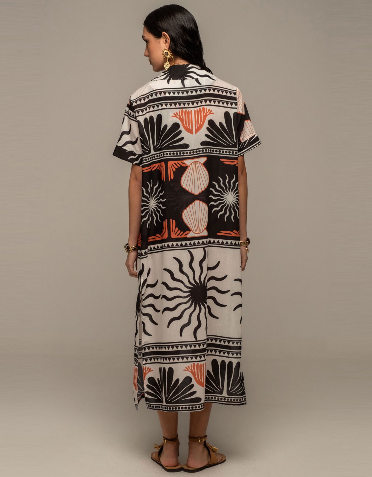 Peace and Chaos Tranquility kimono