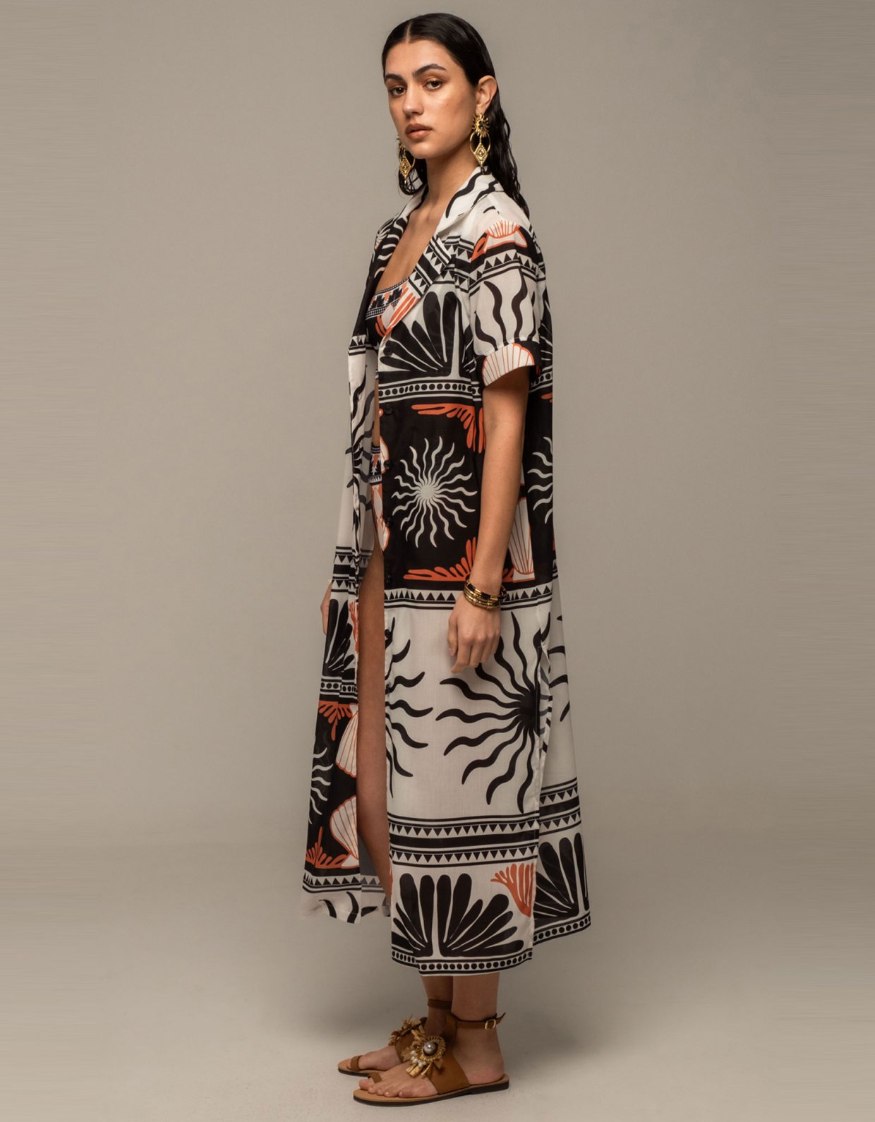 Peace and Chaos Tranquility kimono