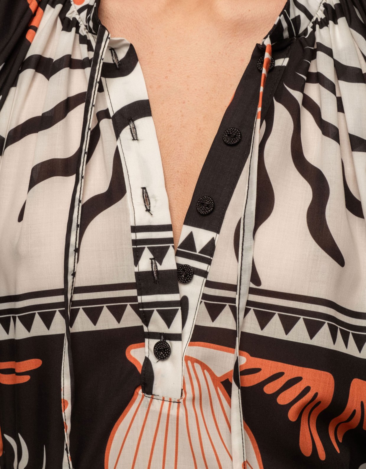 Peace and Chaos Tranquility long dress