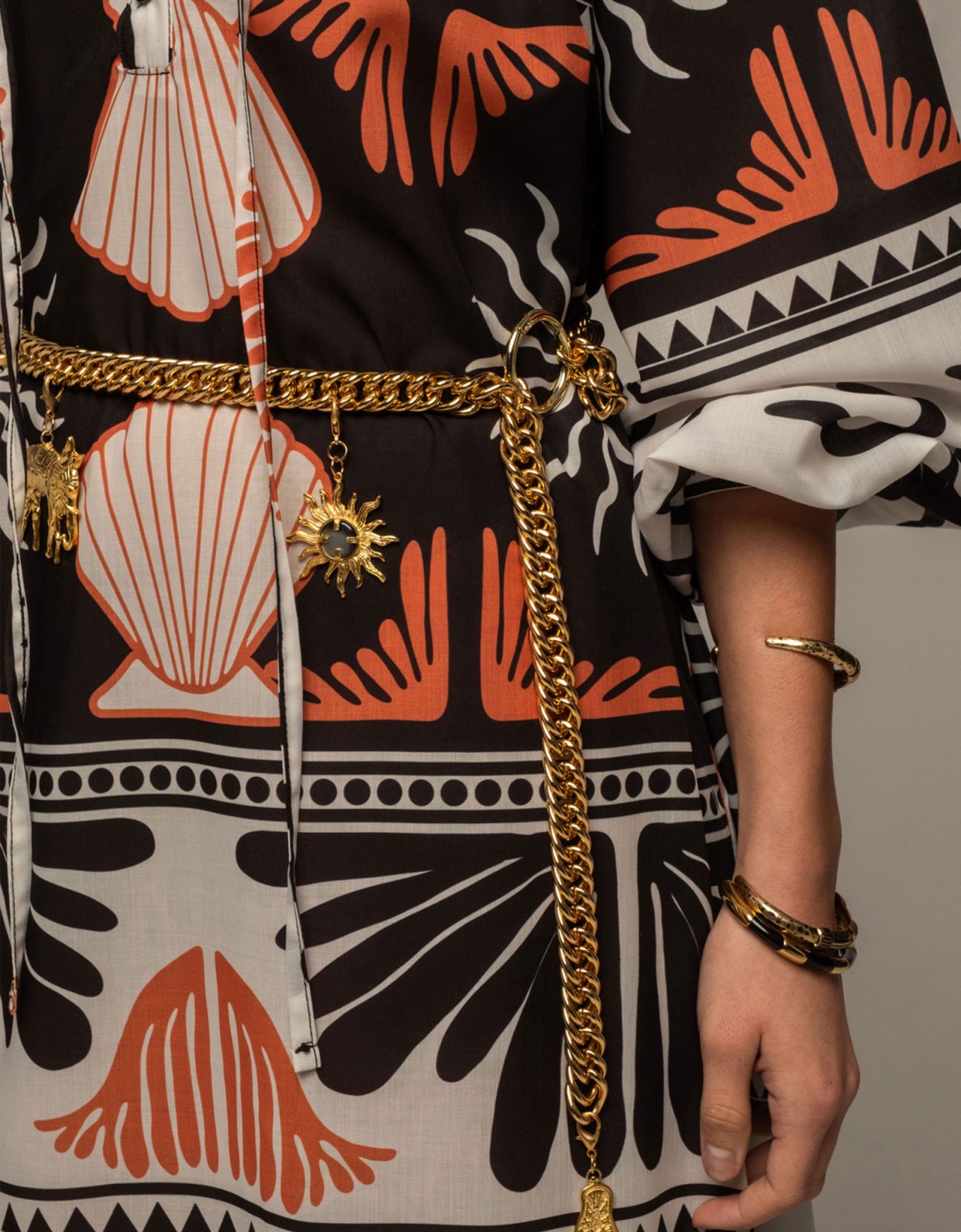 Peace and Chaos Tranquility long dress