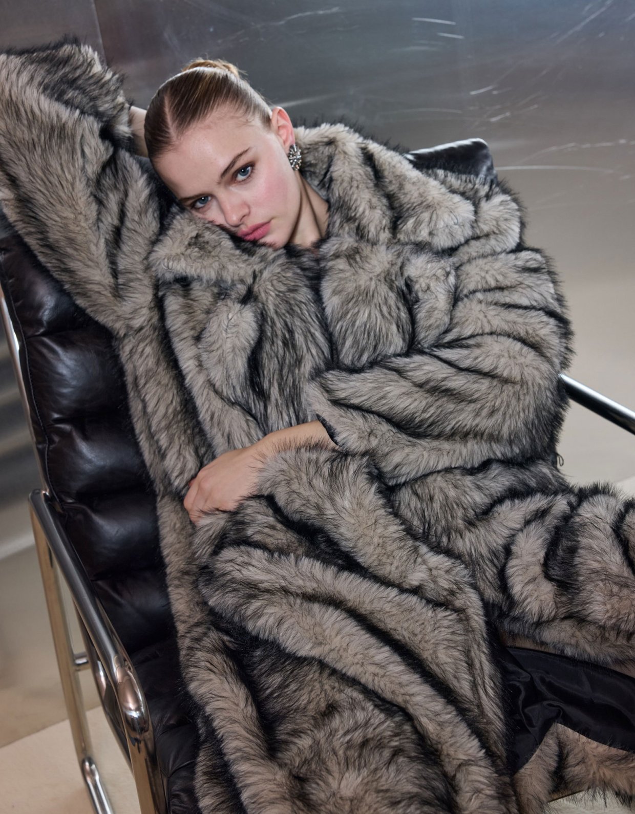 Ciel Concept Tromso long fur black beige