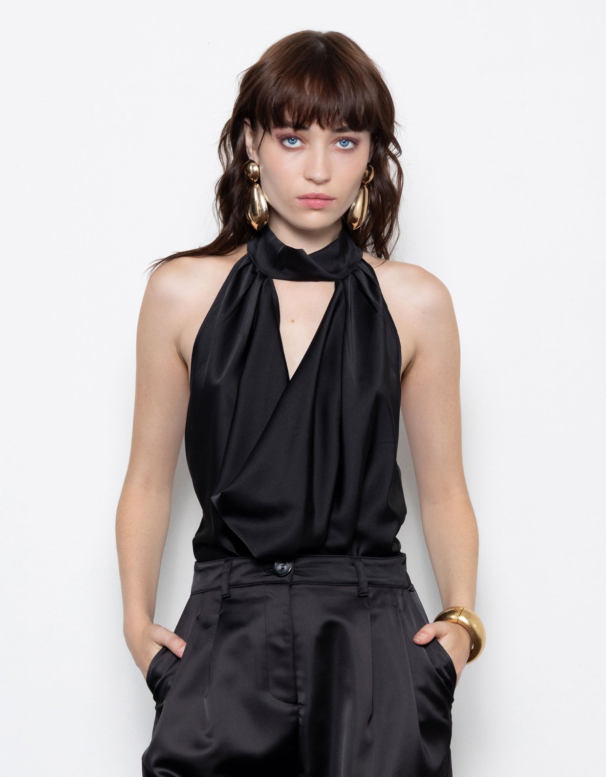 Mallory the label Twilight top black