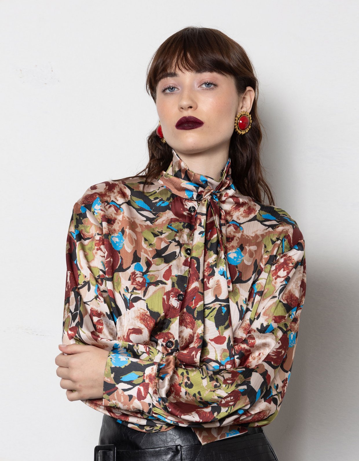 Mallory the label Twilla floral shirt