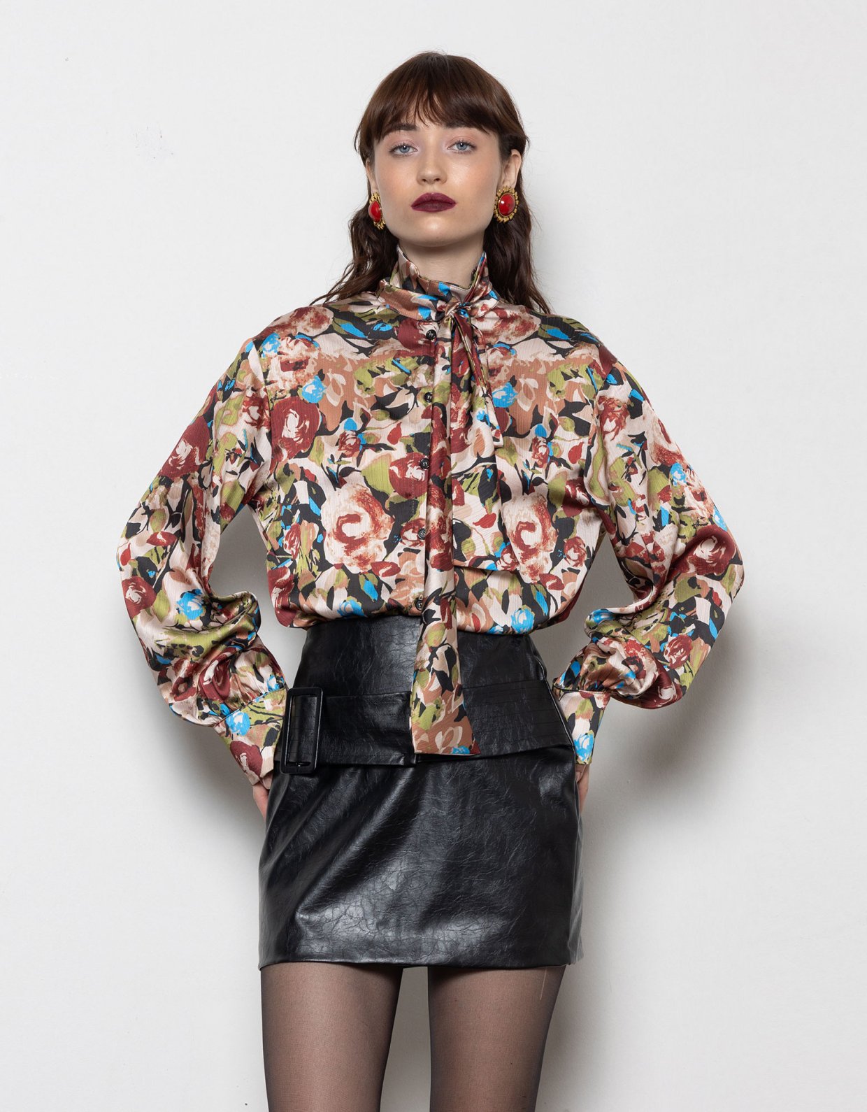 Mallory the label Twilla floral shirt