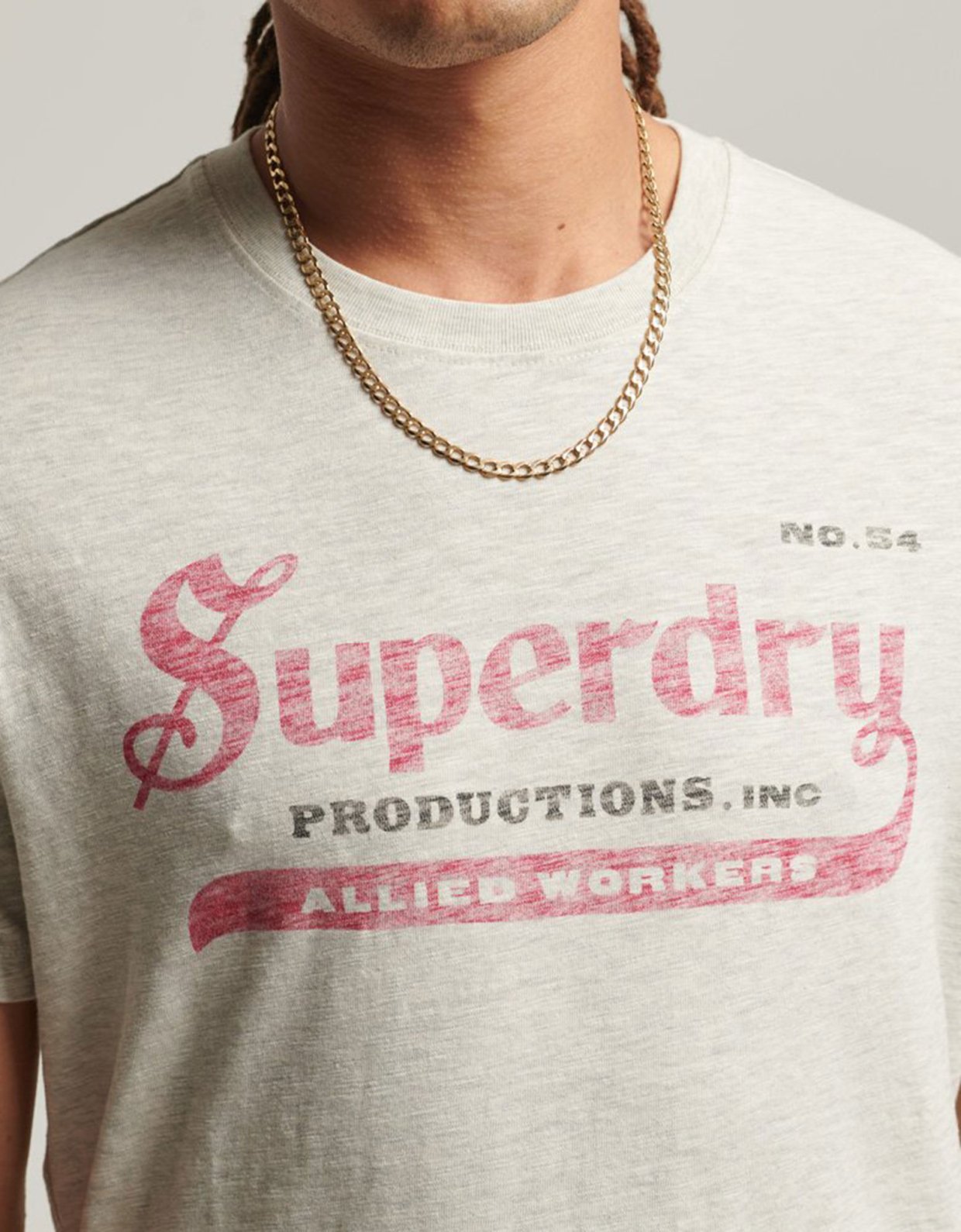 Superdry Vintage merch store tee queen marl