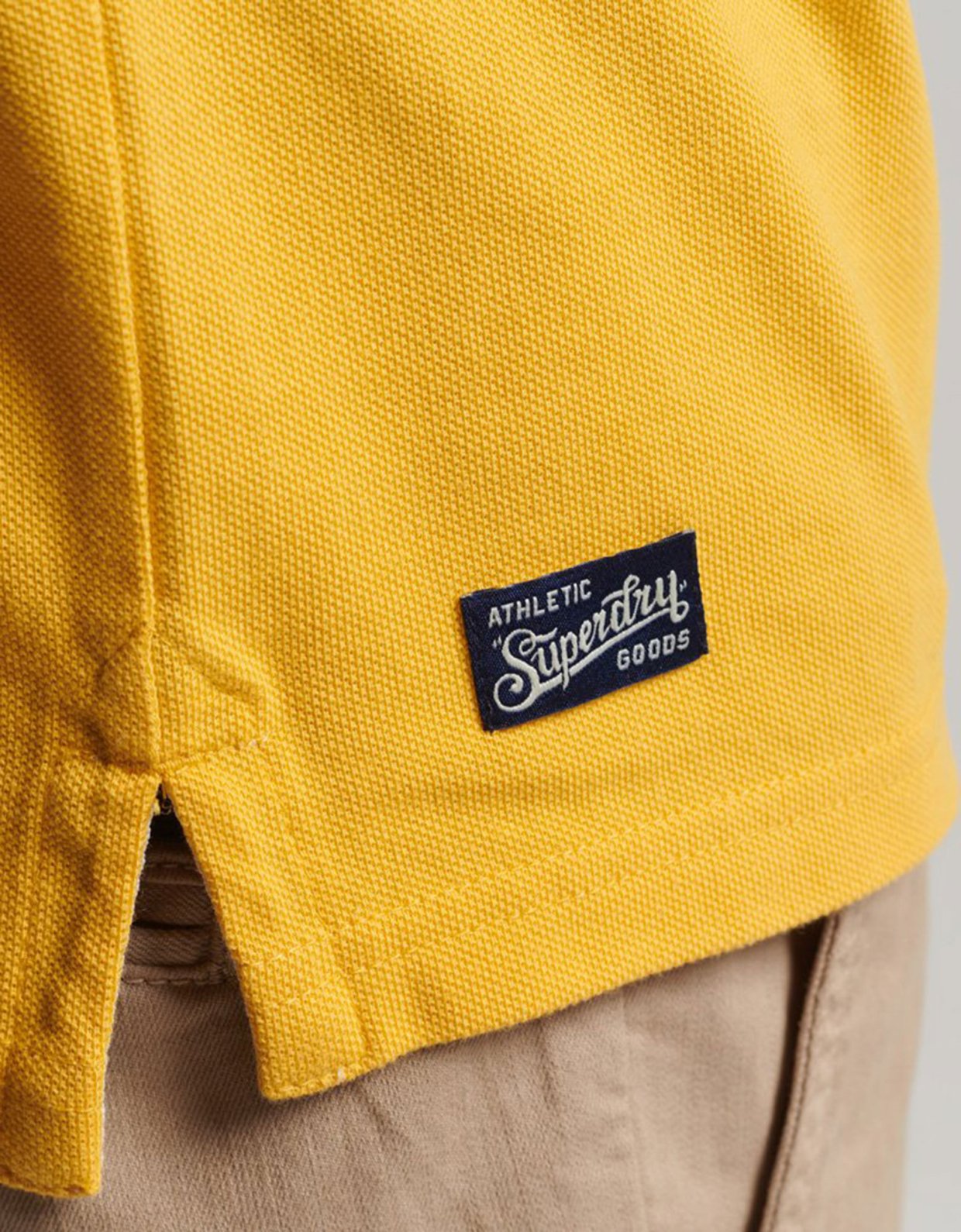 Superdry Vintage superstate polo springs yellow
