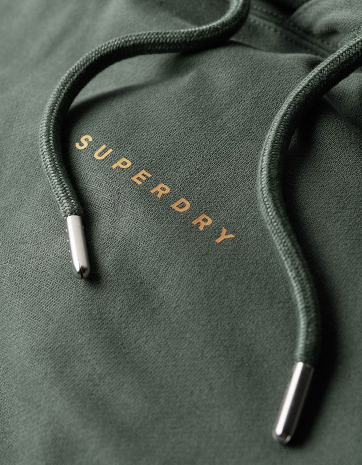 Superdry Code surplus logo hood balsam green