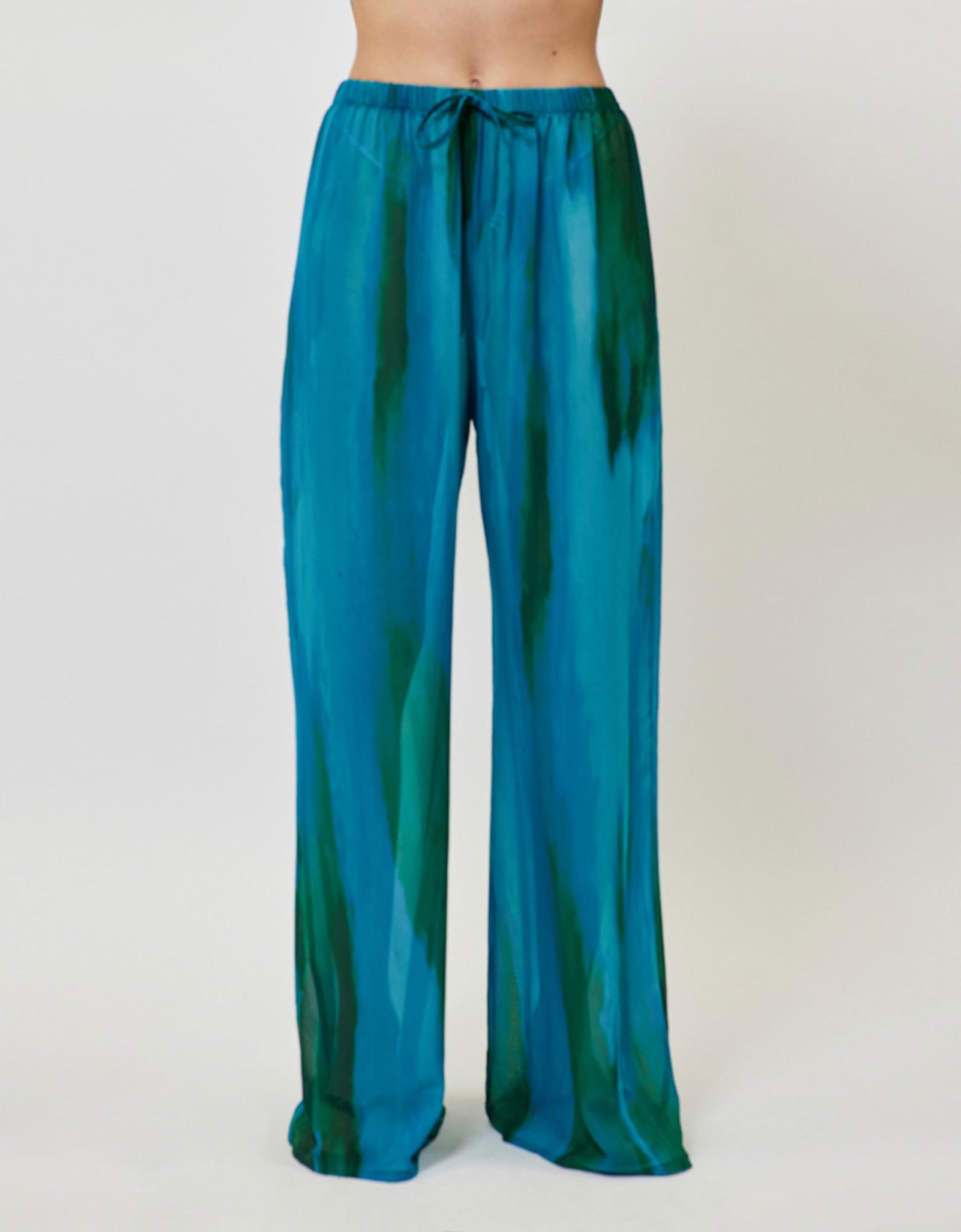 Sunset go Valentina pants aqua green