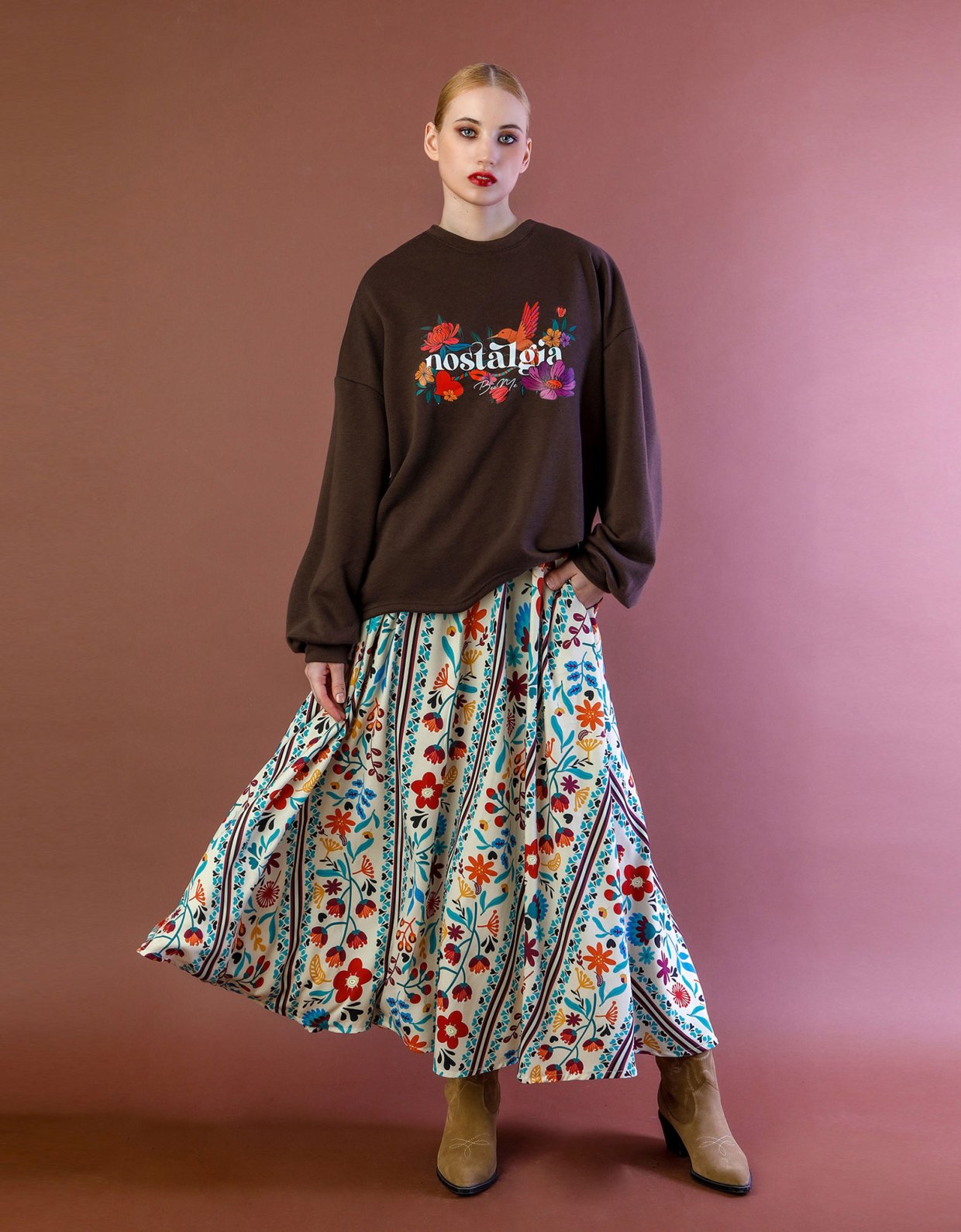 Bee Me Valeria skirt ivory