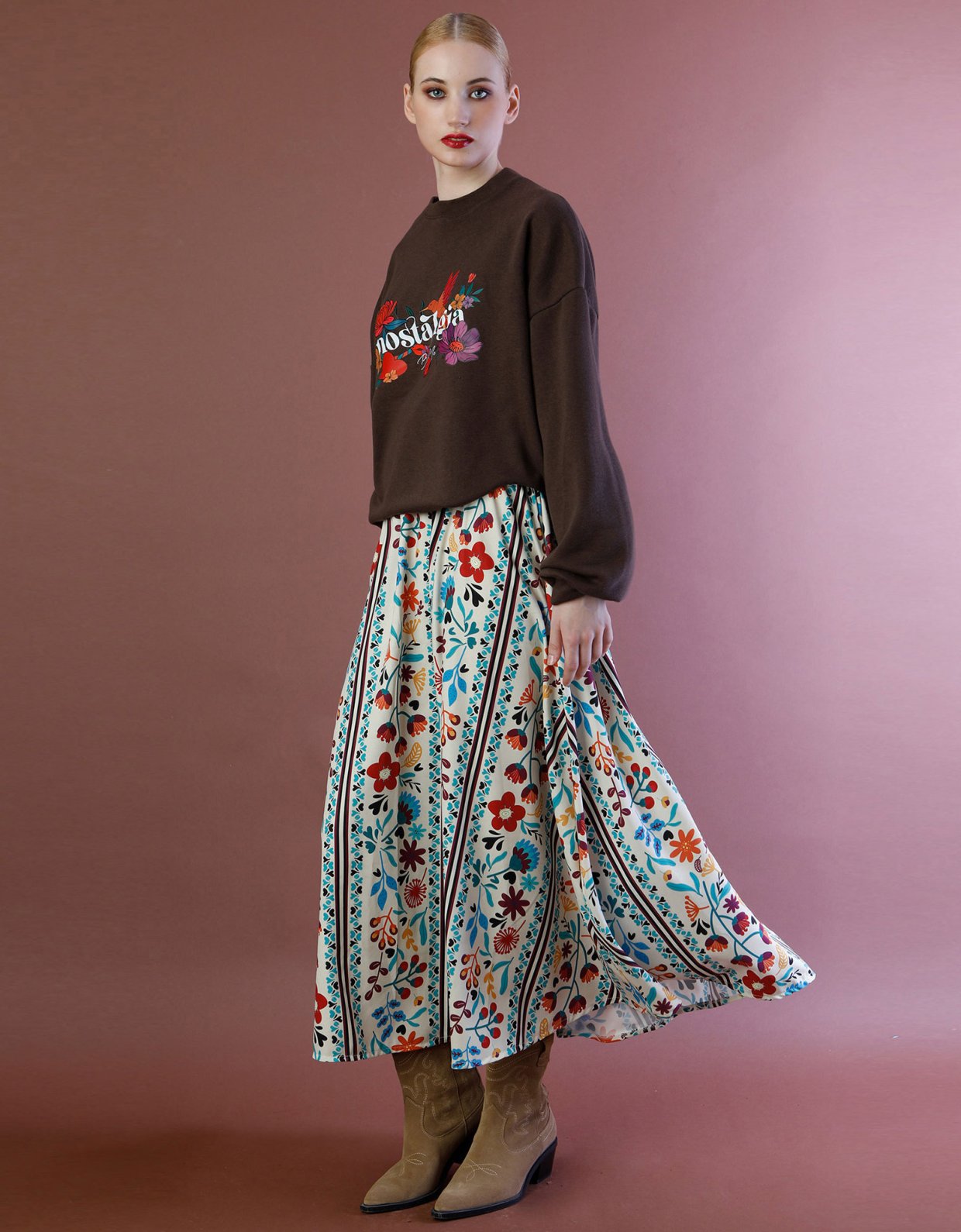 Bee Me Valeria skirt ivory