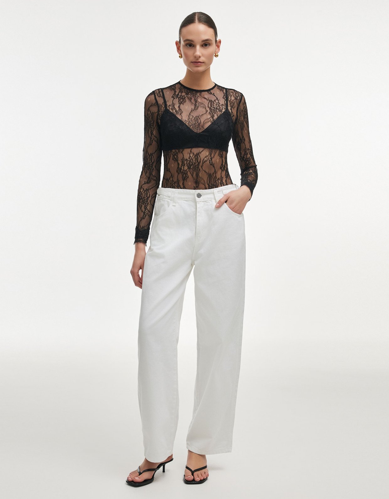 Nadia Rapti Veil bodysuit black