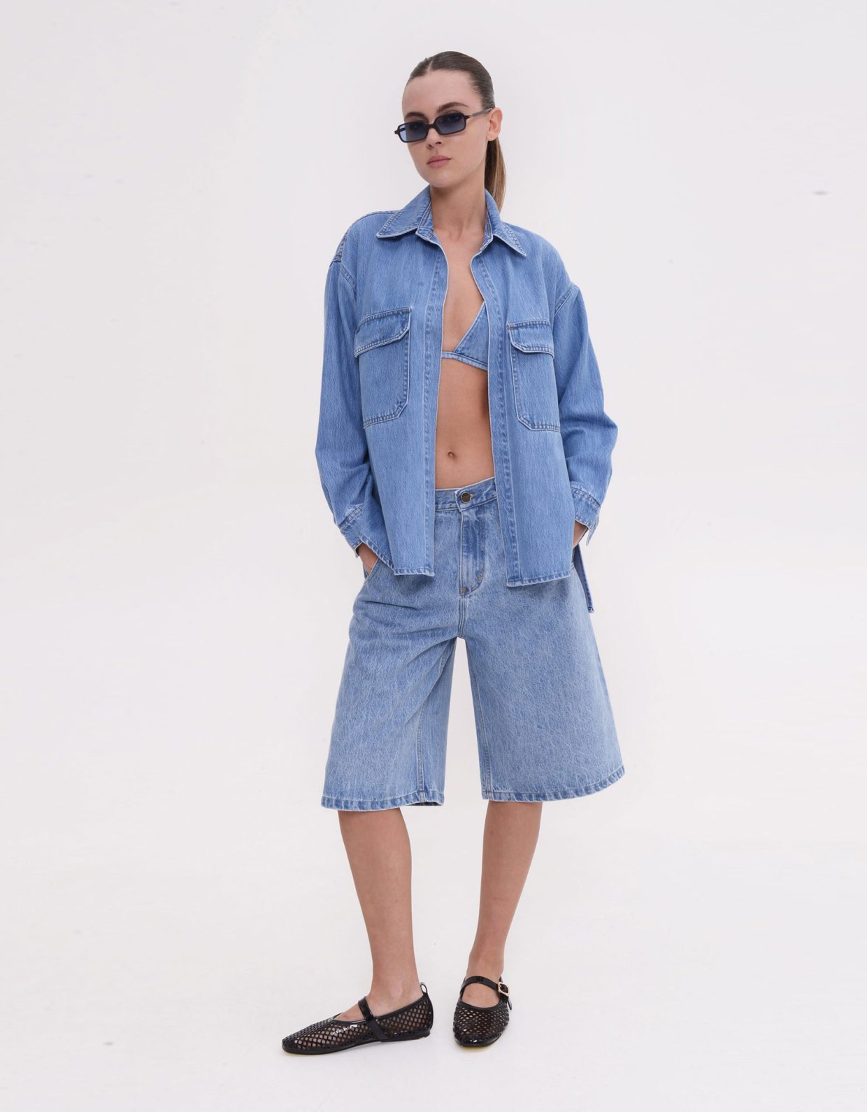 Sac Jeans Veronica denim jacket mid blue