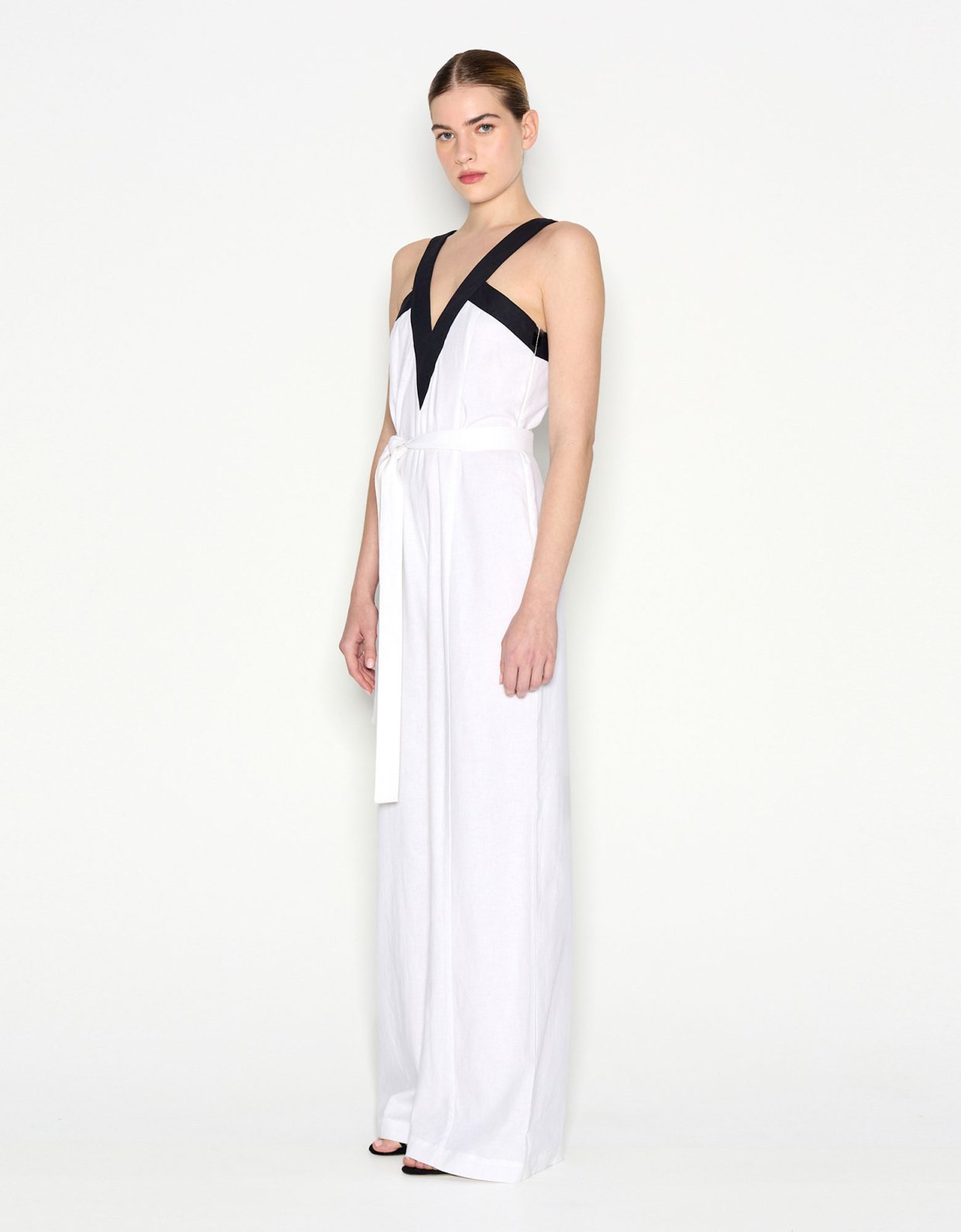 Nadia Rapti Vice jumpsuit white/black