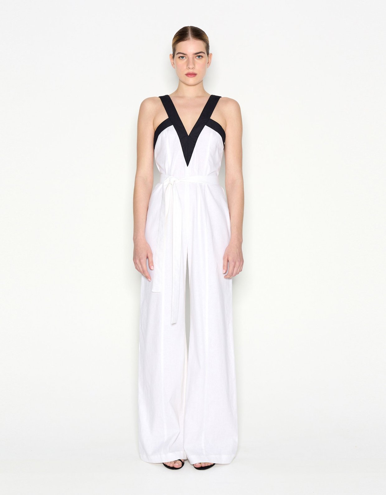 Nadia Rapti Vice jumpsuit white/black