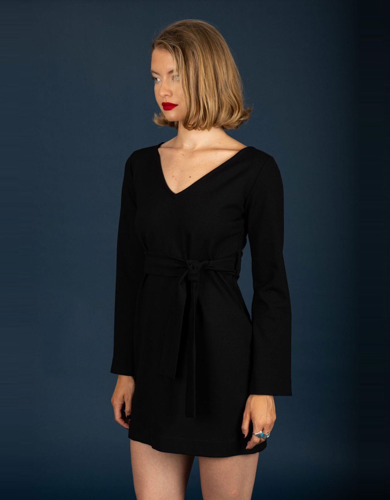Chaton Victor short dress black