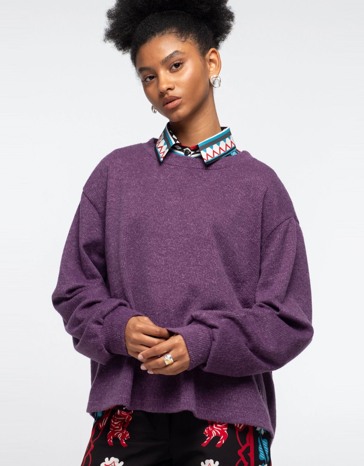 Peace and Chaos Vital top purple