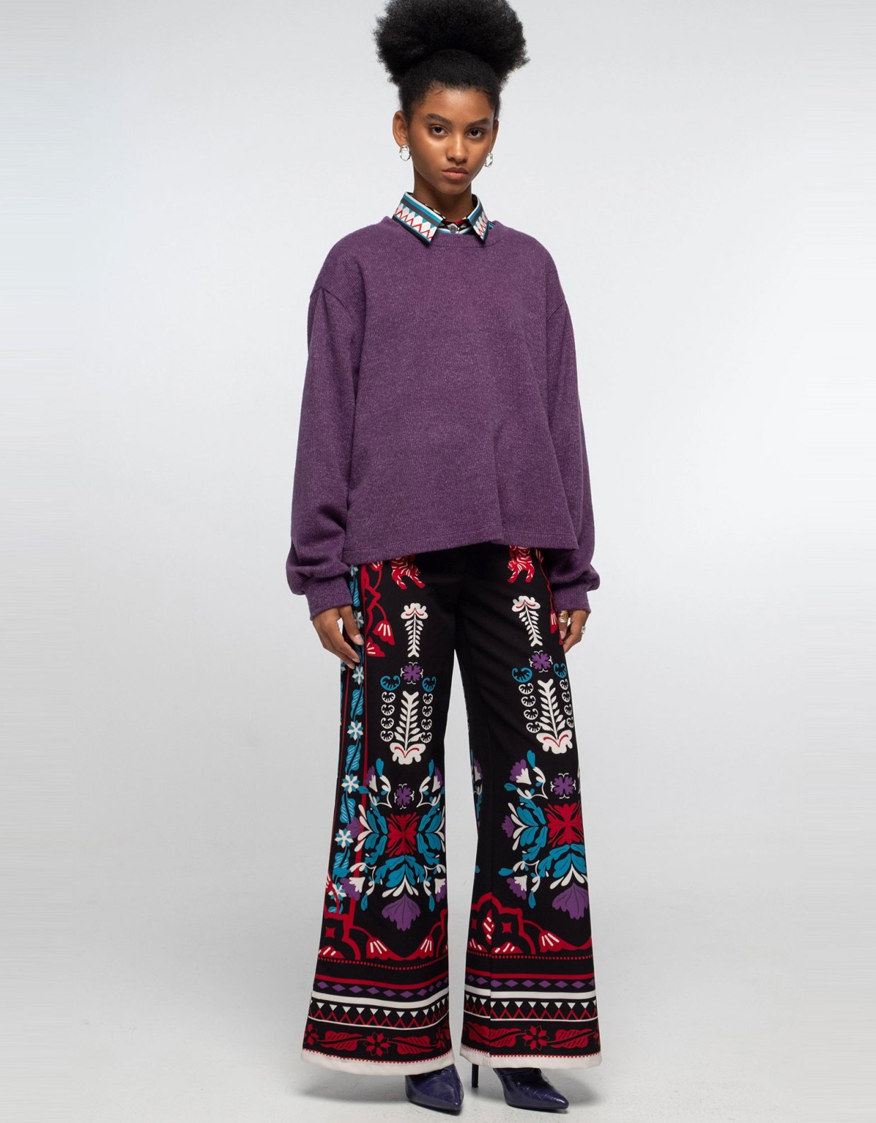Peace and Chaos Vital top purple