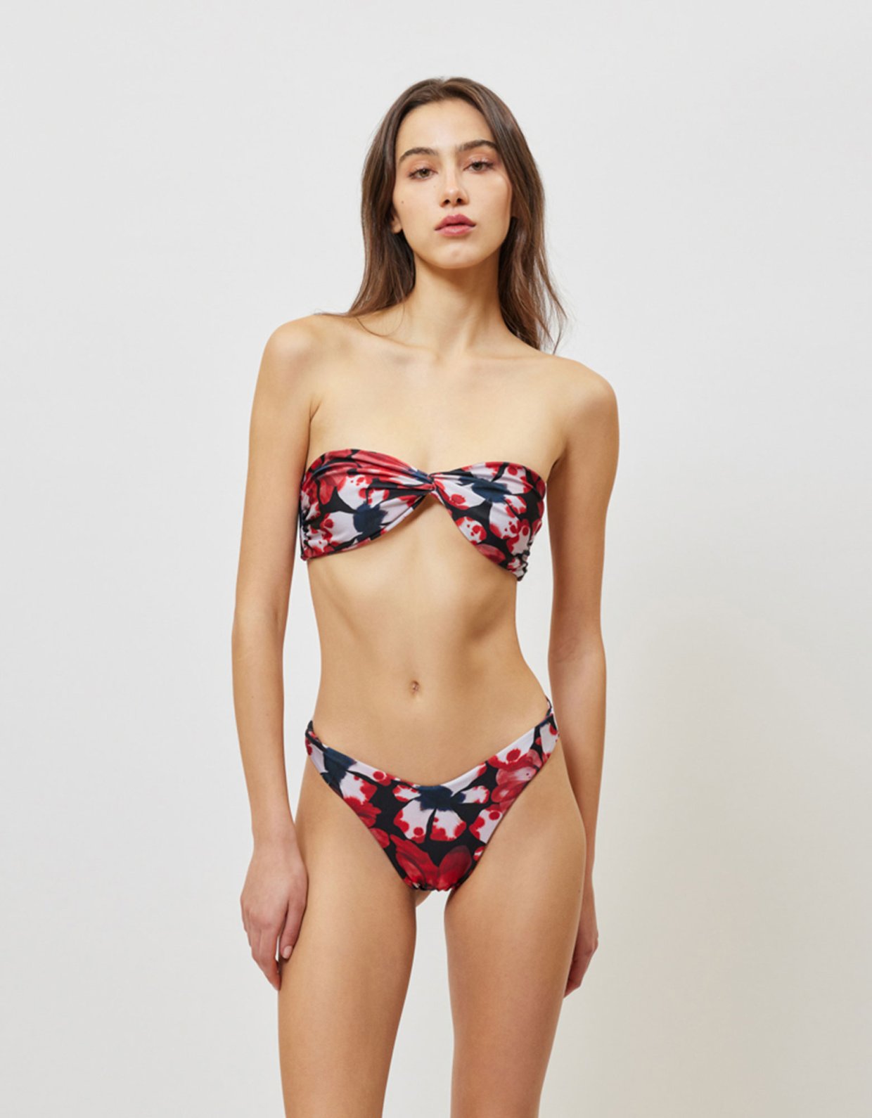 Sunset go Vittoria bikini flower print