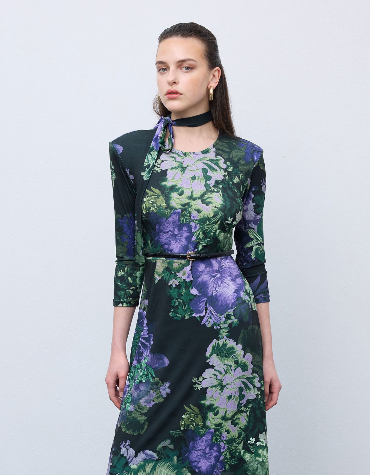 Ciel Concept Vittoria jersey midi dress
