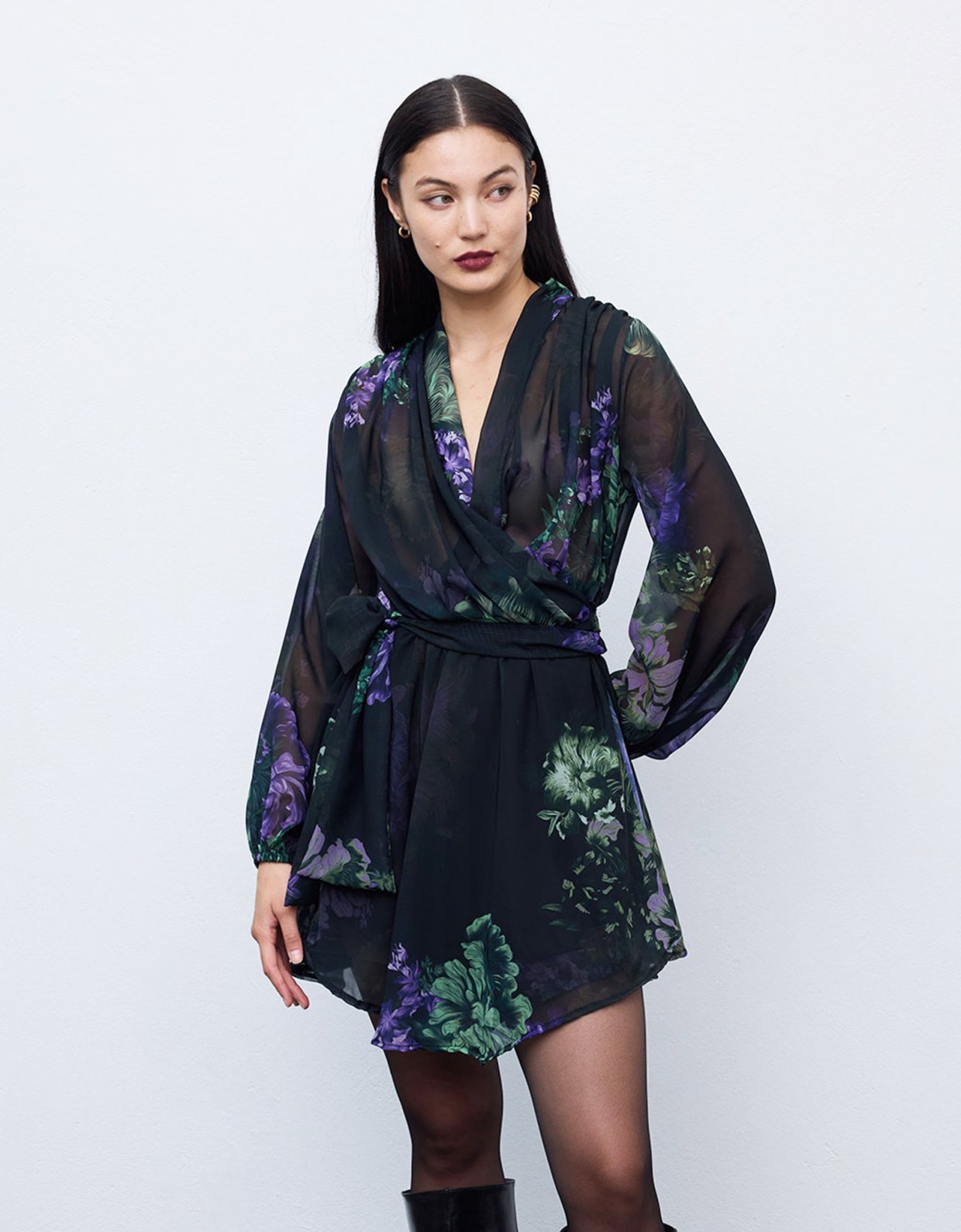 Ciel Concept Vittoria mini wrap dress