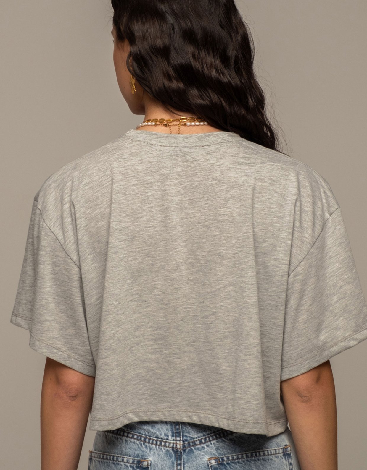 Peace and Chaos Voyage crop t-shirt