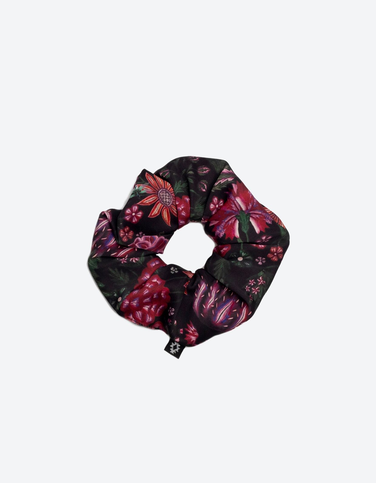 Peace and Chaos Bloom scrunchie