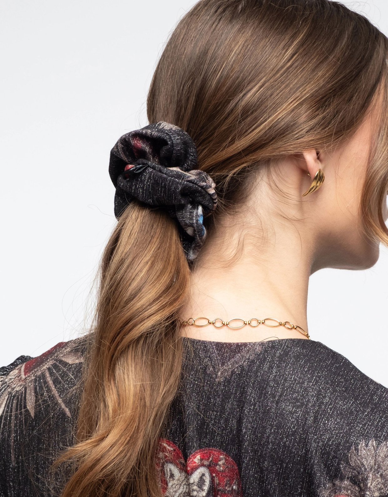 Peace and Chaos Elisium scrunchie