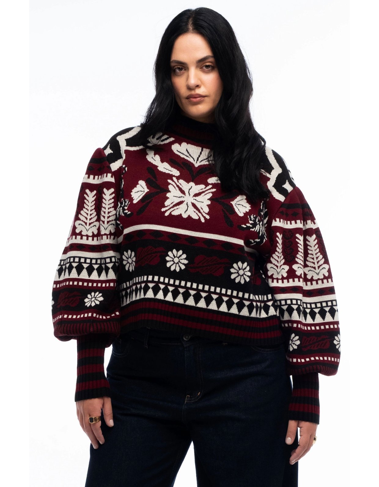 Peace and Chaos Mythical knit top