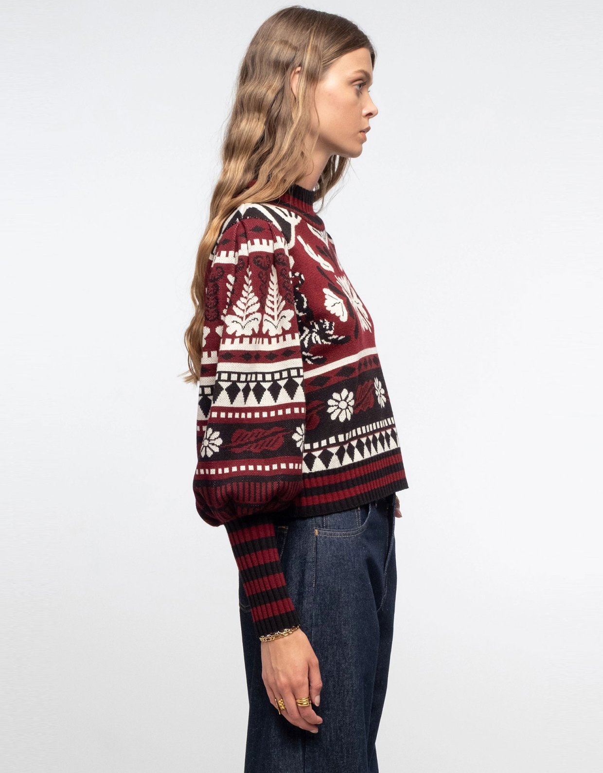 Peace and Chaos Mythical knit top