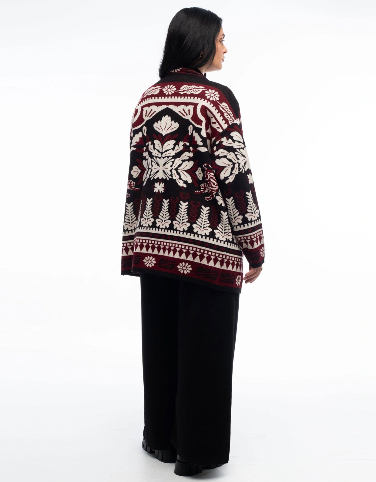 Peace and Chaos Mythical cardigan