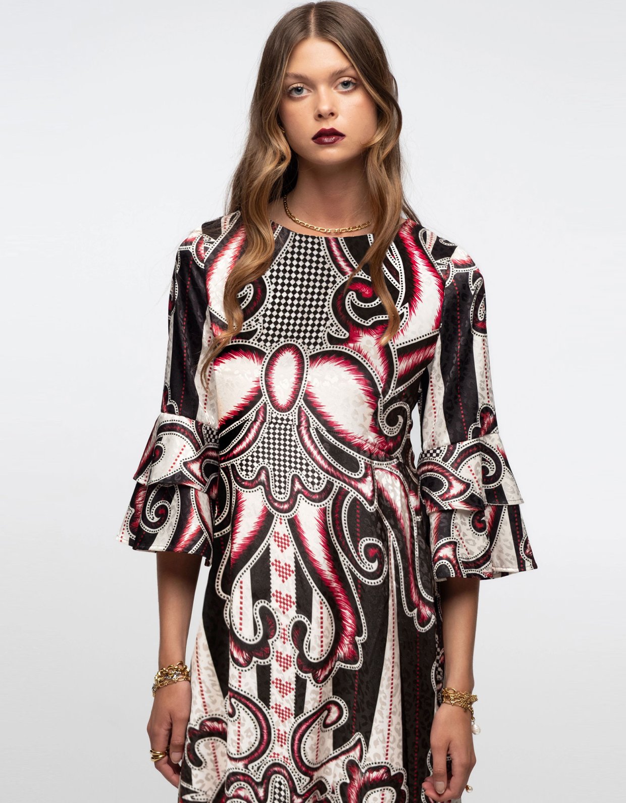 Peace and Chaos Lyrical long dress