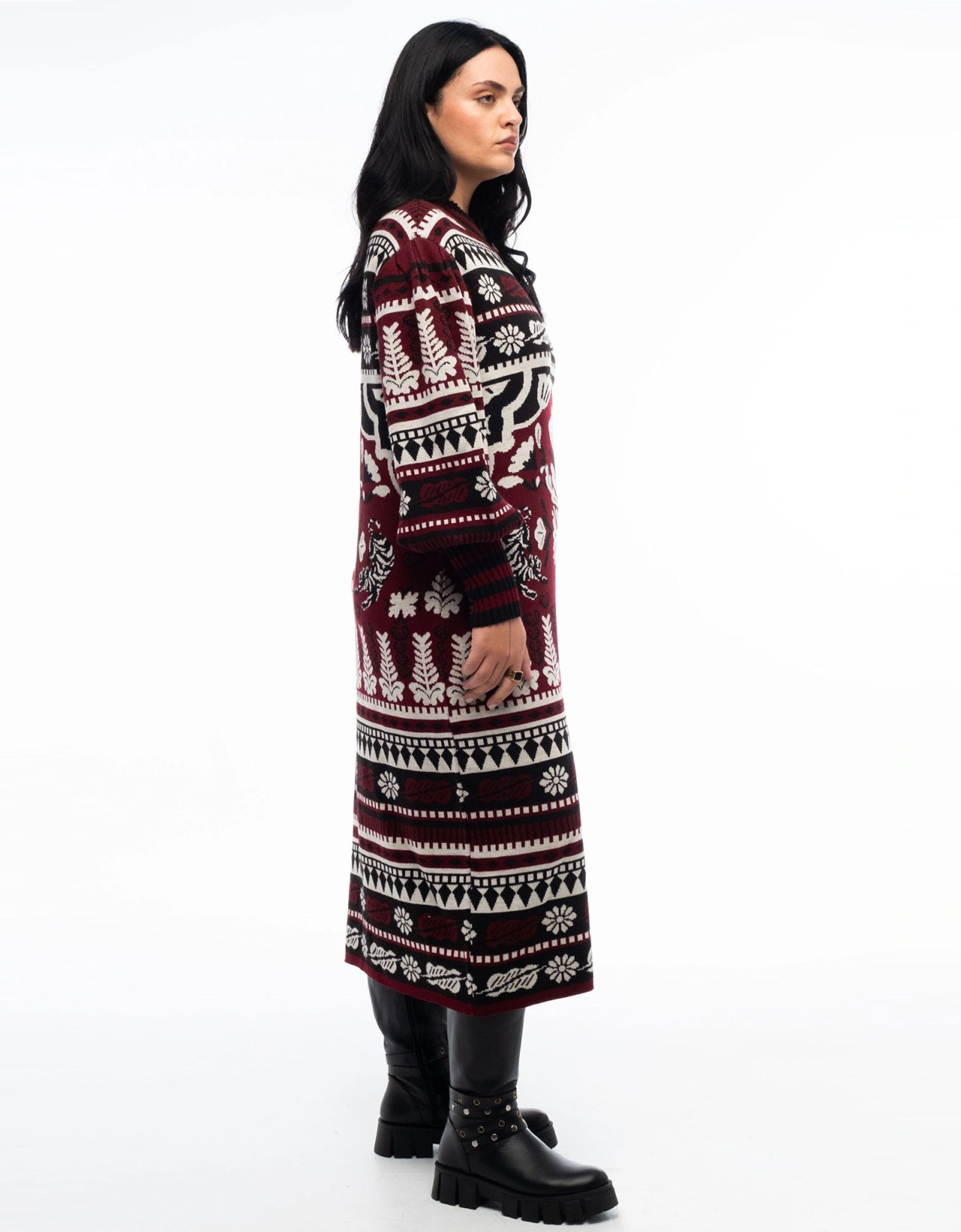Peace and Chaos Mythical long knit dress