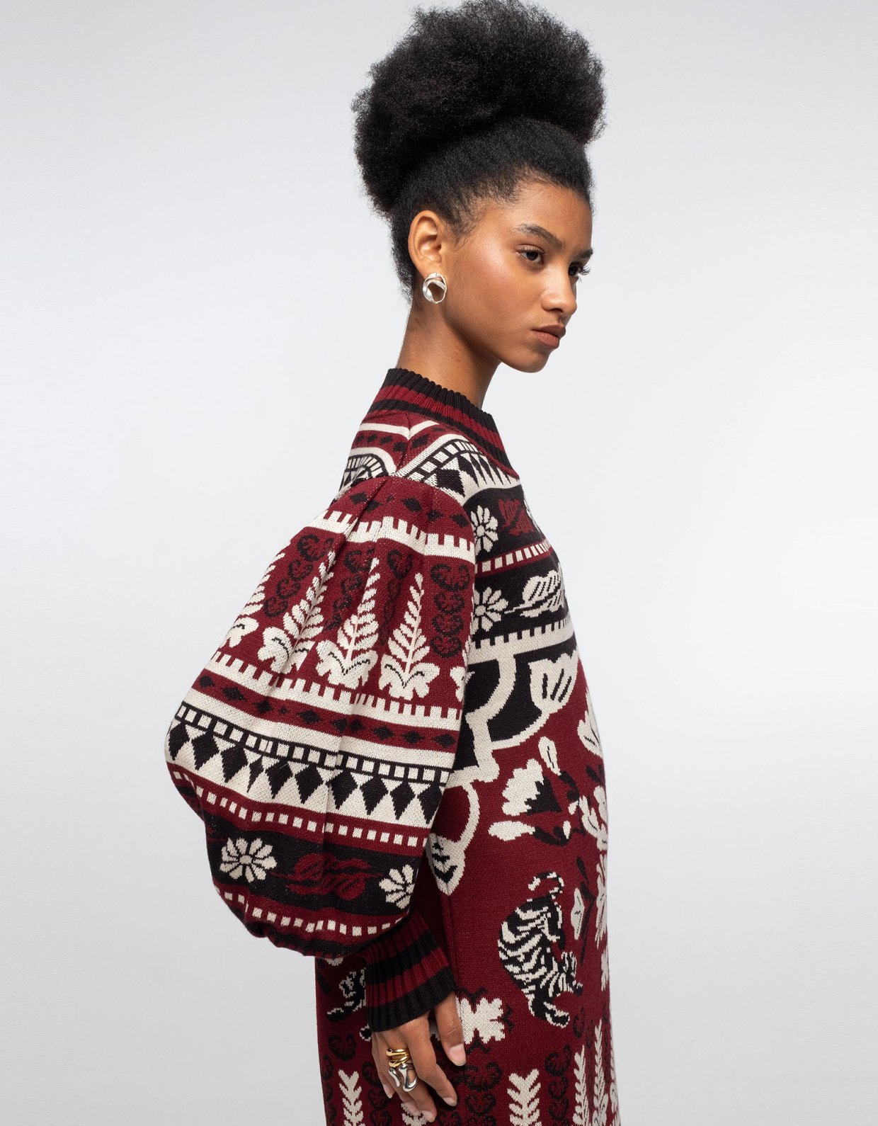 Peace and Chaos Mythical long knit dress