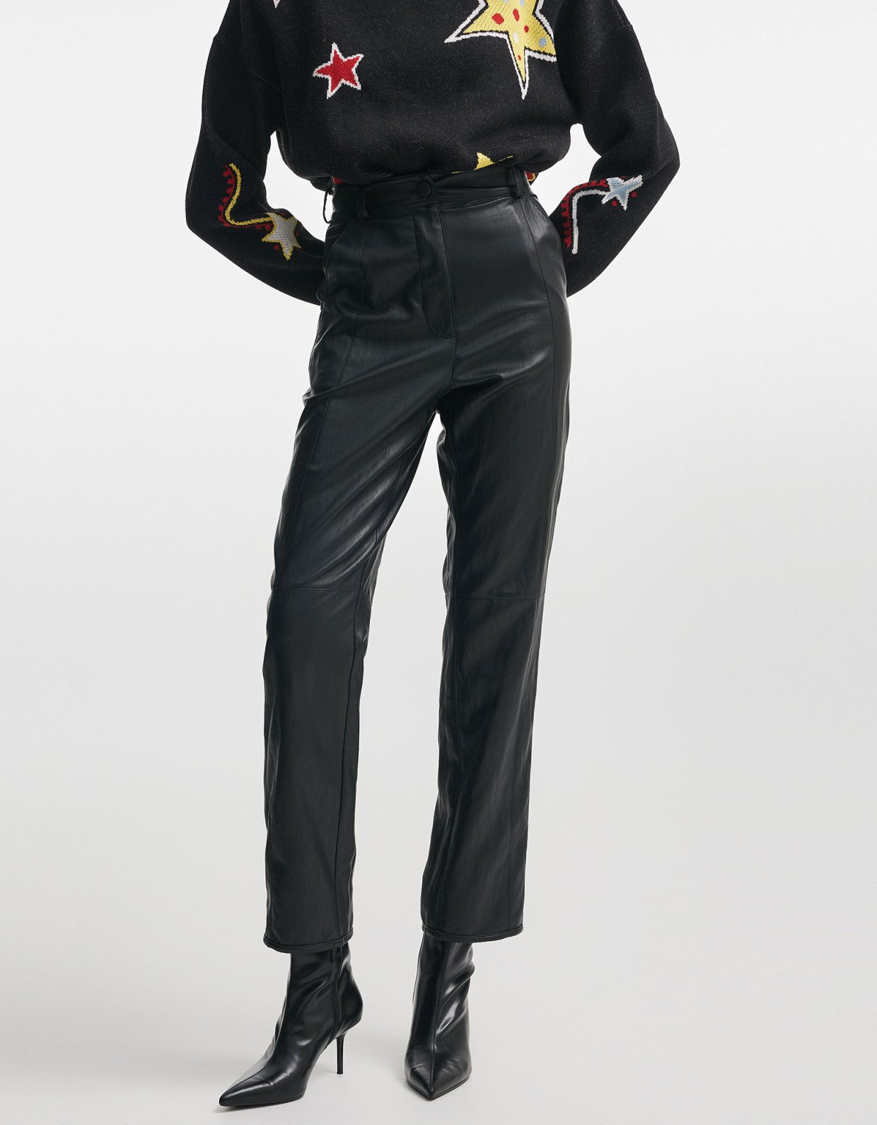 Nadia Rapti Walkman trousers black