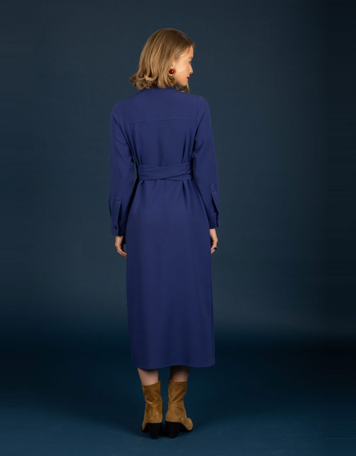 Chaton Wanda dress ink blue