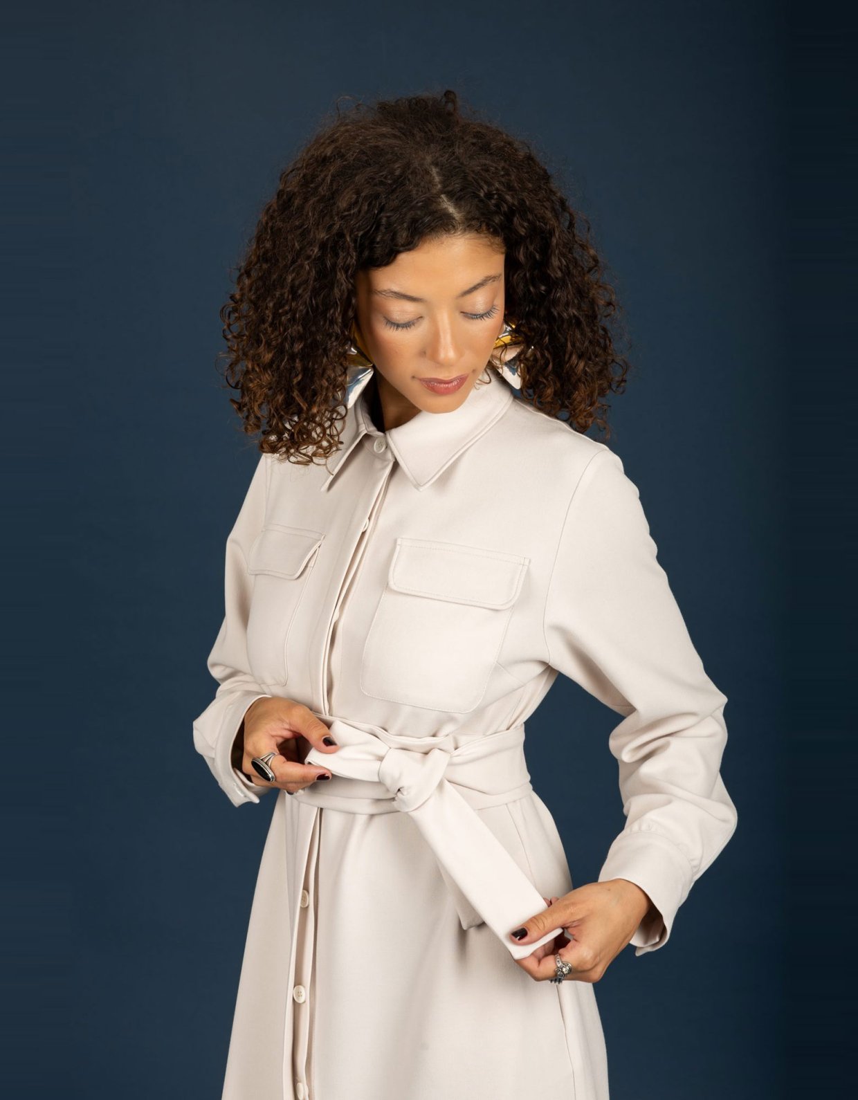 Chaton Wanda dress vanilla