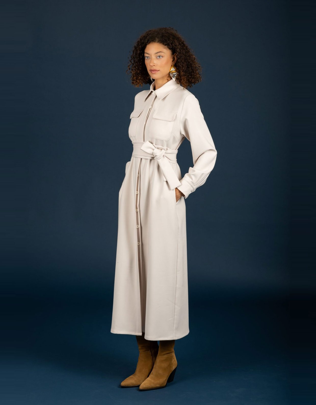 Chaton Wanda dress vanilla