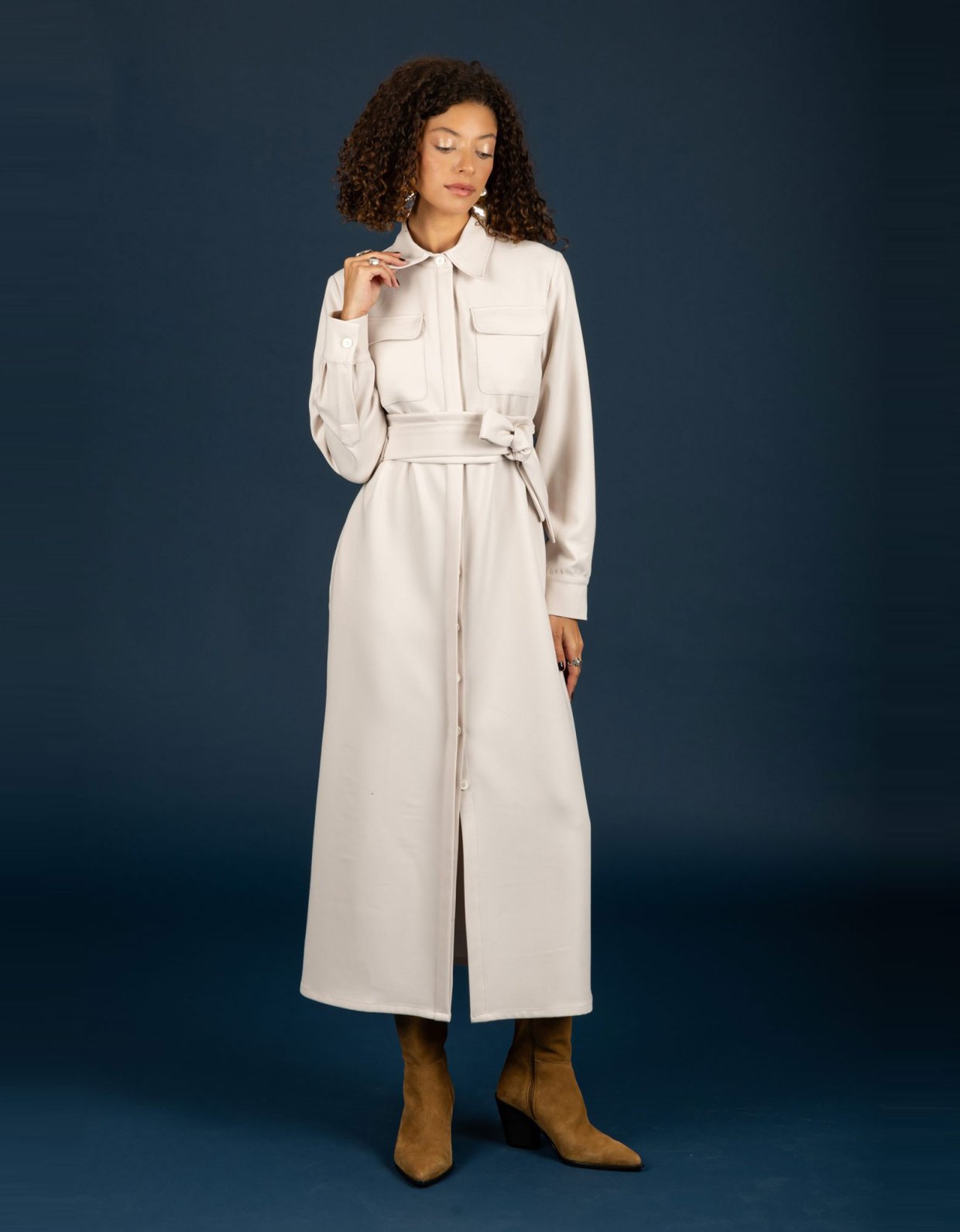 Chaton Wanda dress vanilla