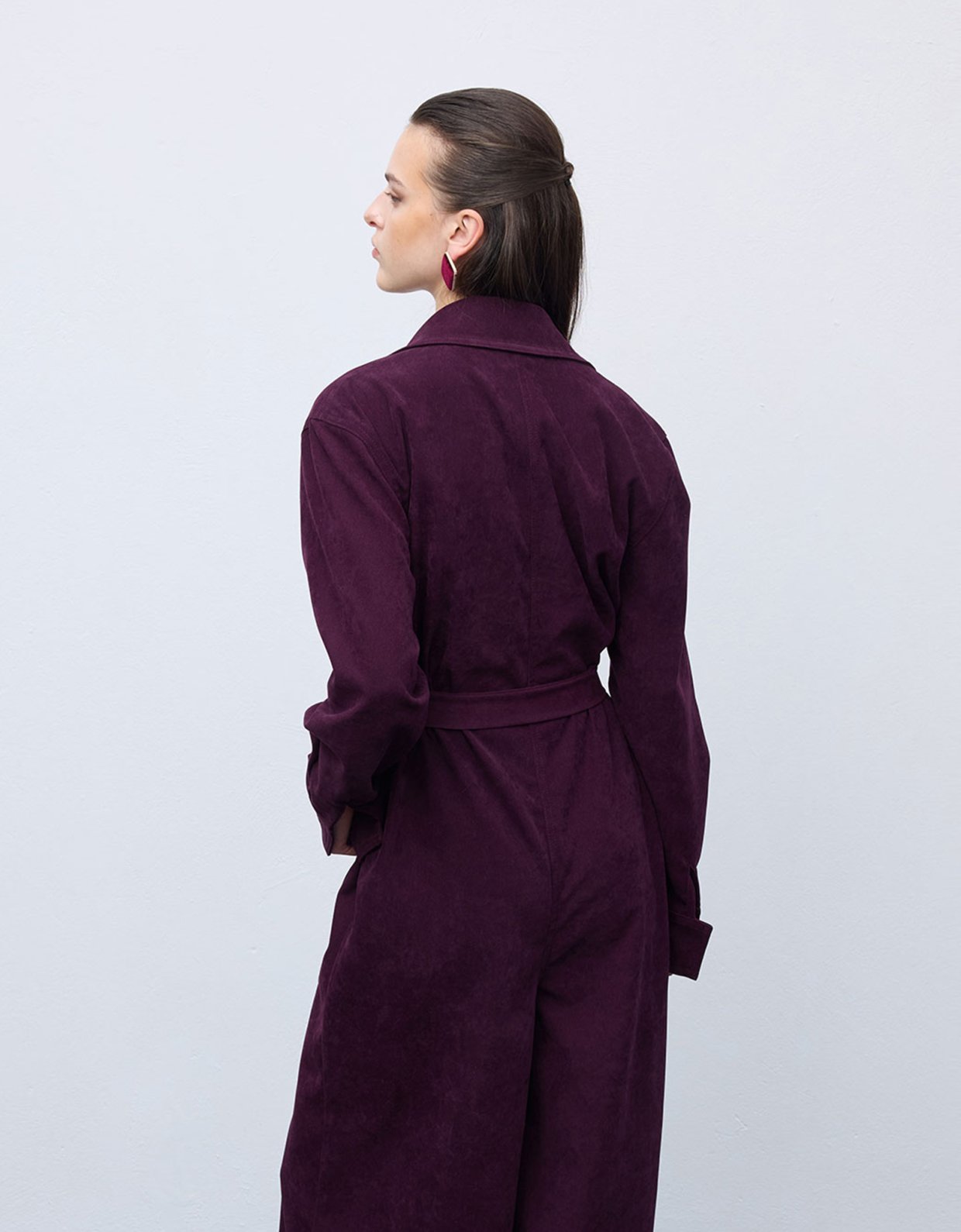 Ciel Concept Weekend’s jumpsuit aubergine