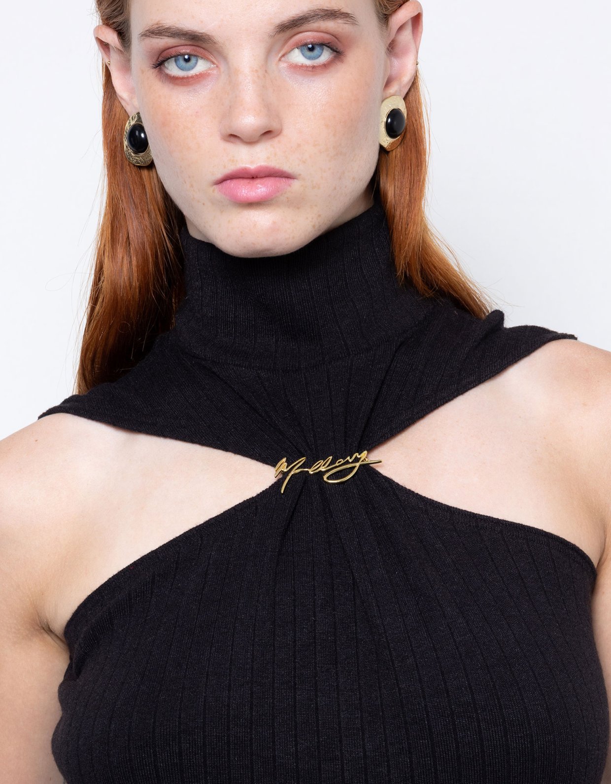 Mallory the label Whiskey black moon top