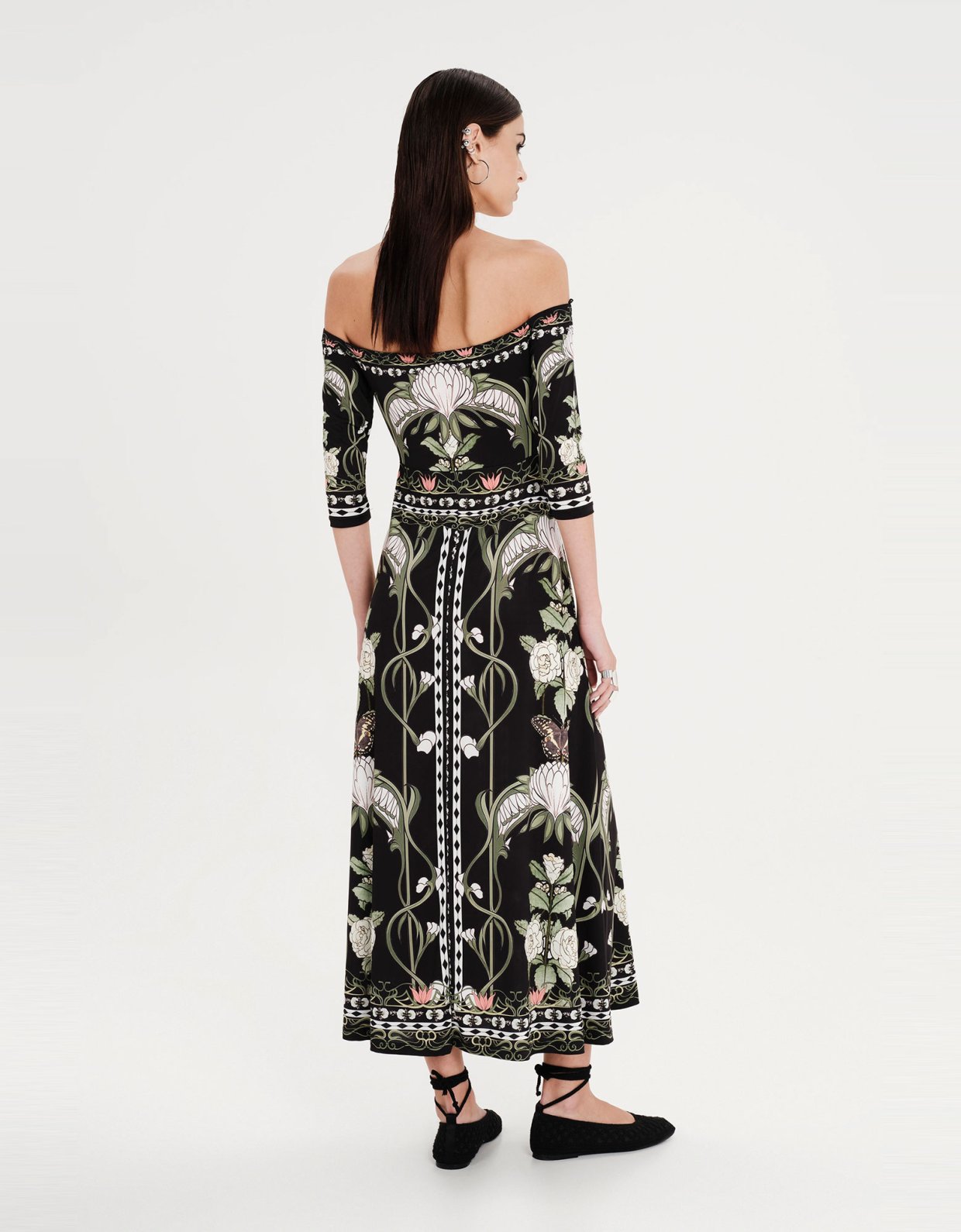 Peace and Chaos Wildflowers dress