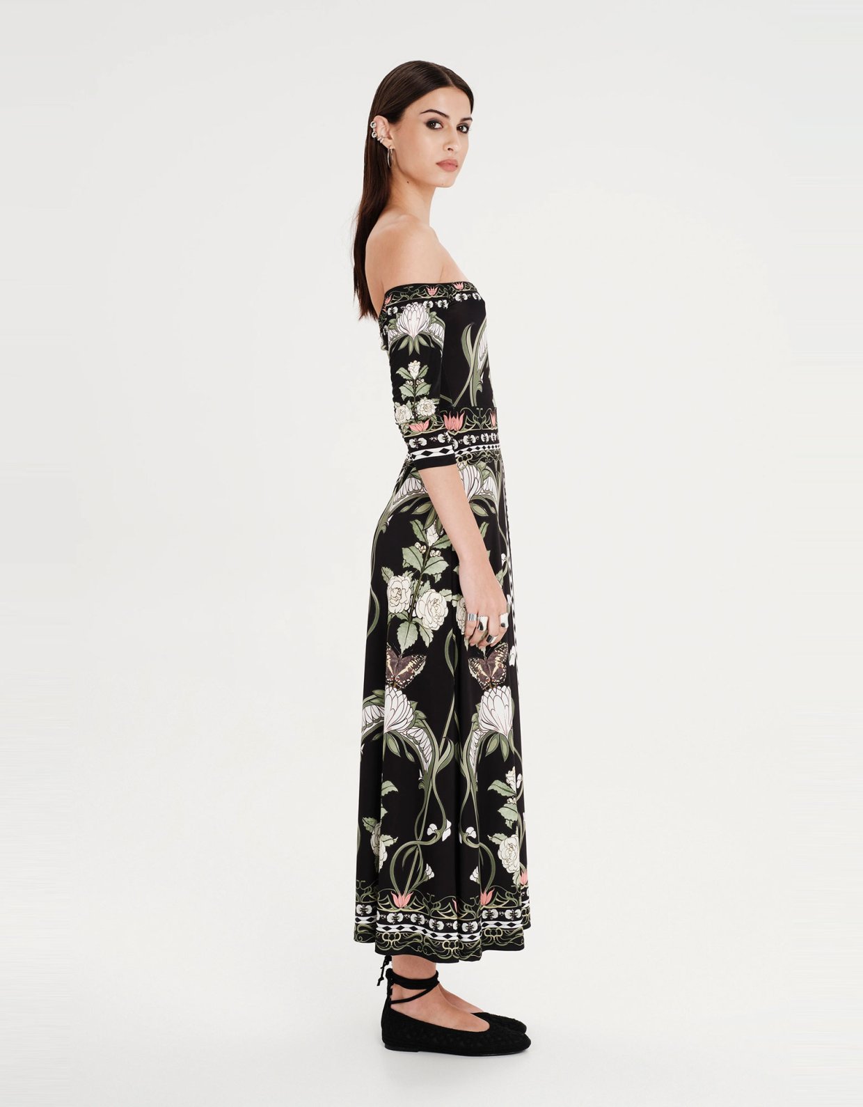 Peace and Chaos Wildflowers dress