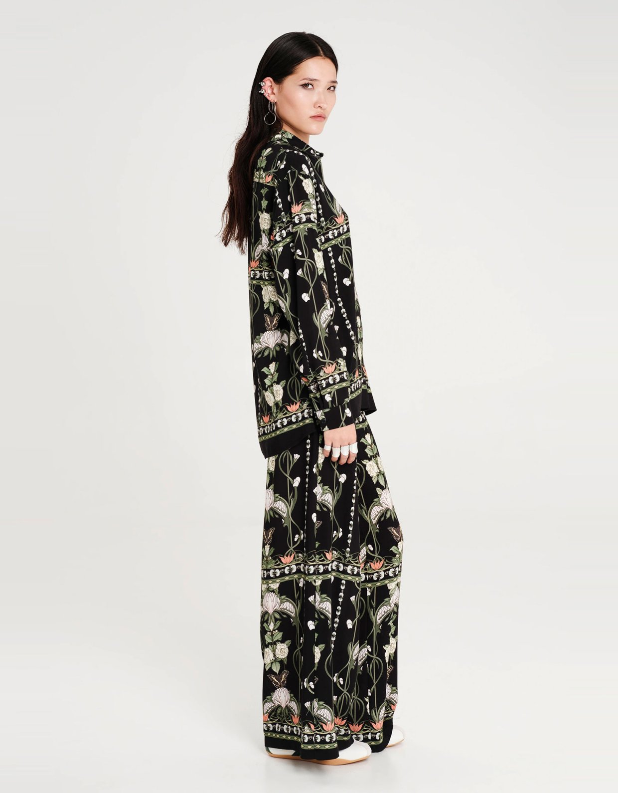 Peace and Chaos Wildflowers shirt