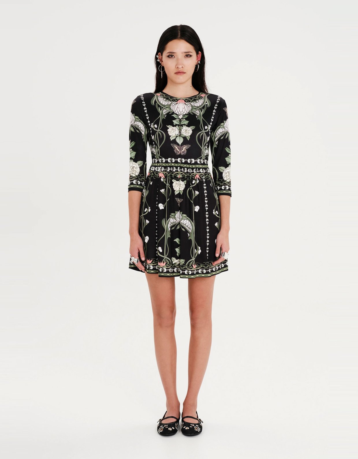 Peace and Chaos Wildflowers short dress